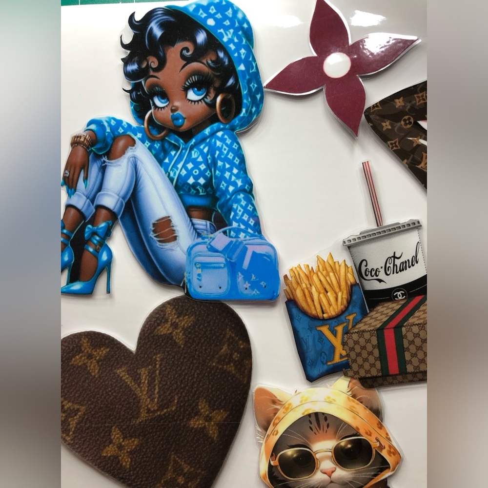 Set #16—Designer-Inspired Monogram Magnet Set - Picture 2 of 4